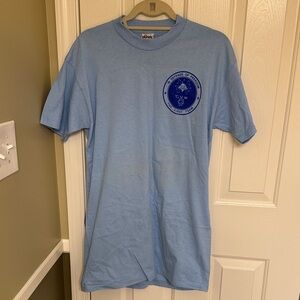 USS Eisenhower Sky Blue Graphic Tee